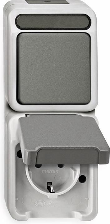 Produktbild Merten Steckdosenkombination