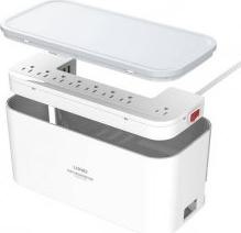Produktbild Ldnio Steckdosenleiste mit Organizer, 5x AC, 3x USB, SN5309W, 2500W (Baltas)