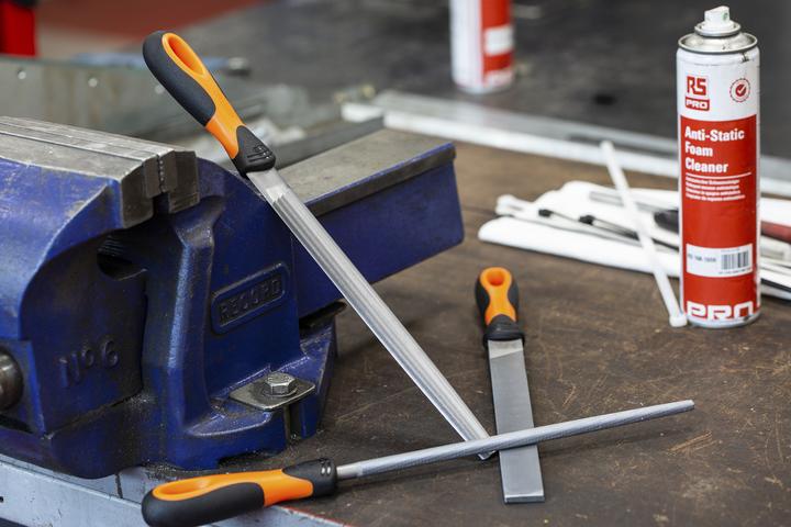 Produktbild Bahco ERGO Feilensatz, Halbschlicht 250 mm - 3-teilig (Hieb 2, 250 mm)