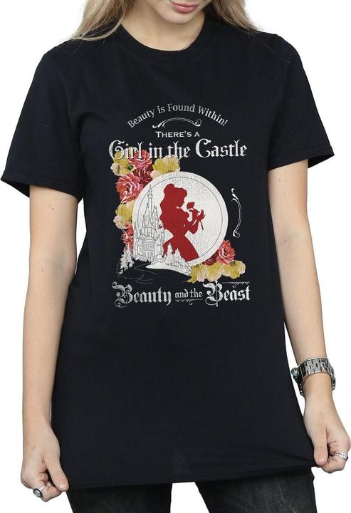Produktbild Disney Beauty And The Beast Girl in The Castle TShirt (XL)