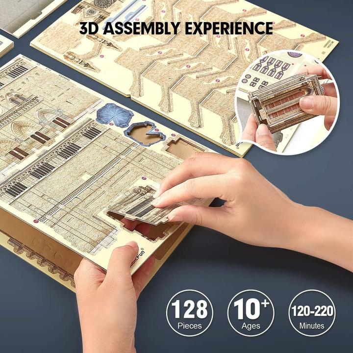 Immagine prodotto Cubicfun 3D Puzzle Notre Dame de Paris (128 pezzi)