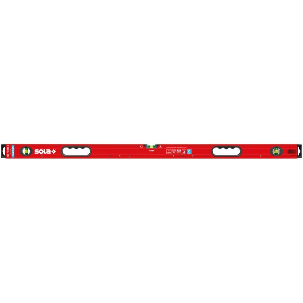 Thumbnail - Sola Messwerkzeuge, Wasserwaage, Magnet Wasserwaage LM Big REDM 3 200 cm (200 cm)