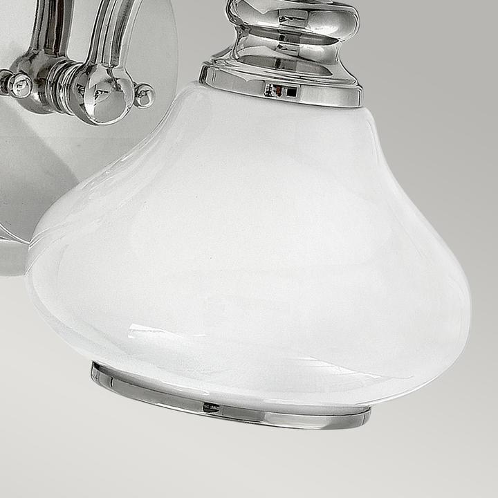 Produktbild Elstead Lighting Ainsley LED Wandleuchte G9 Poliertes Chrom IP44 (320 lm, G9)