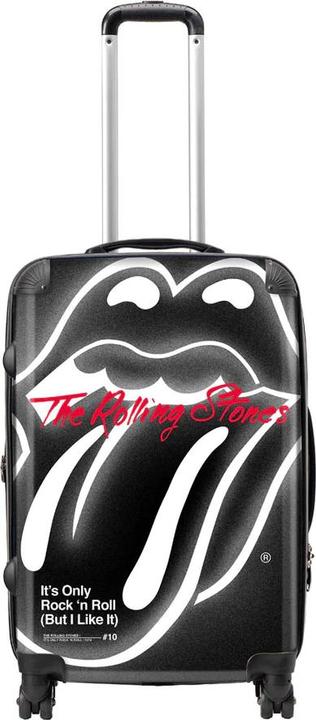 Actual product image Rocksax It's Only Rock 'N Roll The Rolling Stones Hardshell 4 Wheeled Cabin Bag (52 l)