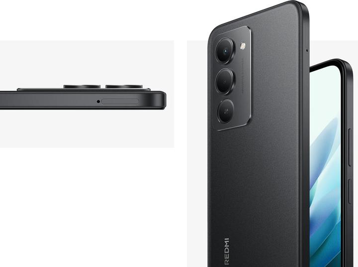 Actual product image Xiaomi Redmi 15 4G (128 GB, Midnight Black, 6.90", Hybrid Dual SIM, 4G)