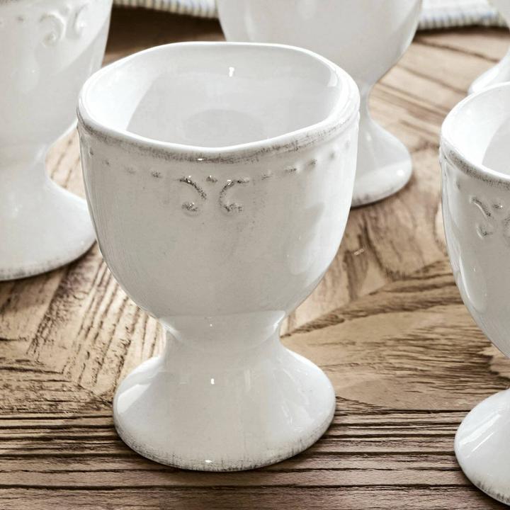 Immagine prodotto Loberon Set di 6 portauovo Fontienne White (6 x)