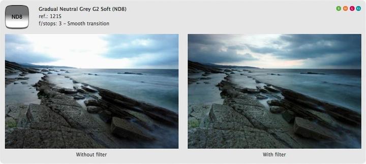 Productafbeelding Cokin Filter P121S Course 2 ND 8 (82 mm, ND / grijsverloopfilter, 82 mm)