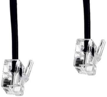 Actual product image E+P Telephone cable 3.0m T11 RJ11 Western plug 6/4