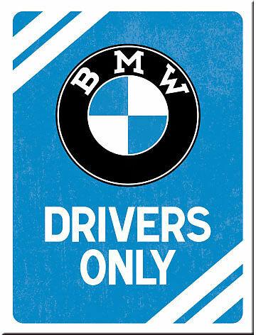 Produktbild Nostalgic-Art Merchandising Blechpostkarten. BMW / Drivers Only