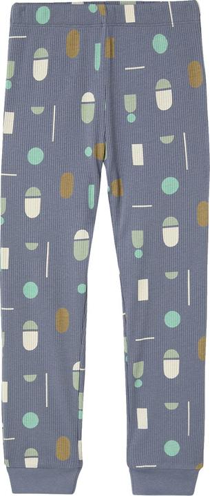 Actual product image Vertbaudet 2er-Set Jungen Schlafanzüge mit HAPPY-Print und Recycling-Baumwolle (110)