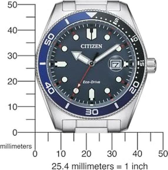 Actual product image Citizen Eco-Drive AW1761-89L -rannekello (Analogue wristwatch, 43 mm)