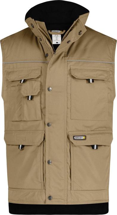 Productafbeelding Dassy Vest Mons zwart maat L (L)