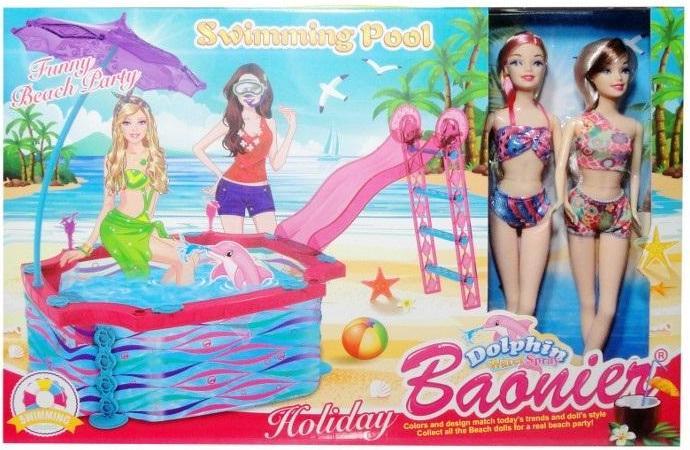Actual product image Swede Doll by the pool