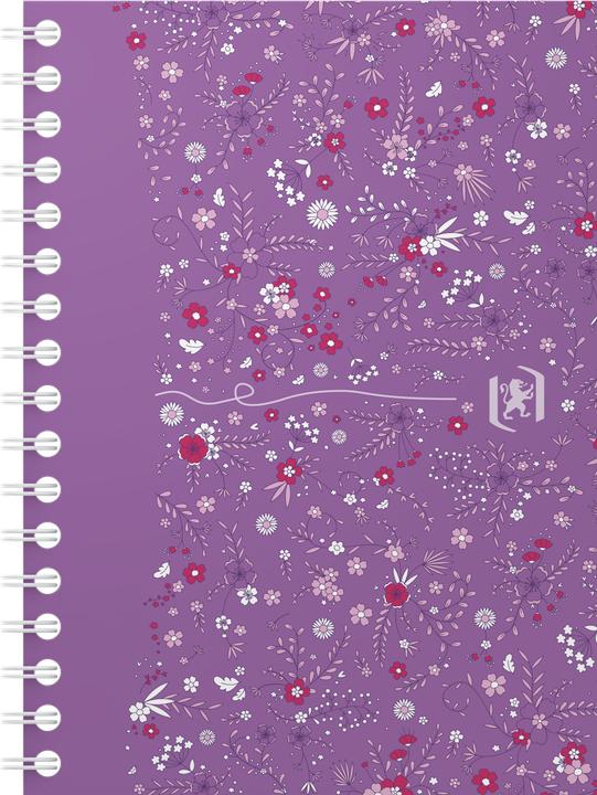 Image du produit Oxford FORME FLORAL - Bloc-notes (A6, Quadrillé)