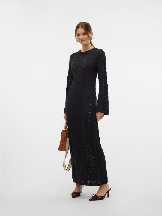 Actual product image Vero Moda VMPAOLA Langes Kleid Strickkleid (S)