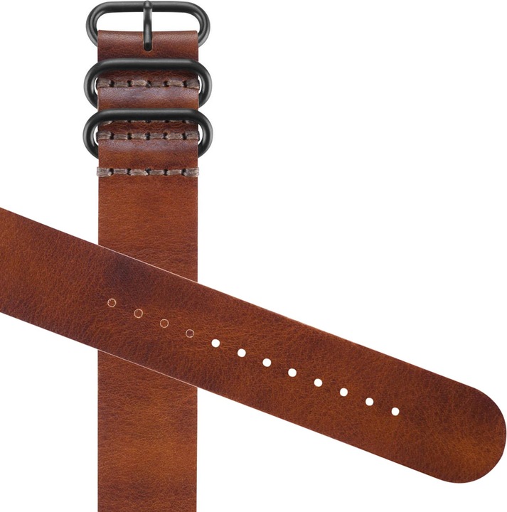 Image du produit Garmin Bracelet en cuir Fenix 3 (Cuir, fenix 3, fenix 3 Saphirs, D2 Bravo, quatix 3, QuickFit, fenix 2, tactix)