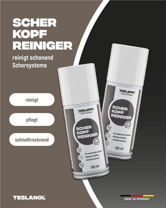 Image du produit Teslanol Nettoyeur de tête de rasage