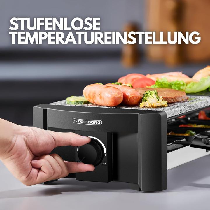 Image du produit Steinborg Raclettegrill für 8 Personen