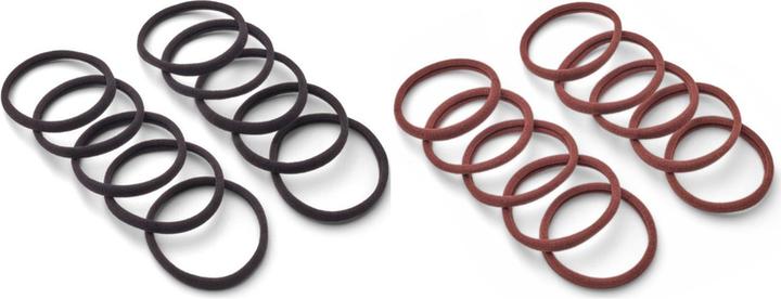 Immagine prodotto Trisa Elastici per capelli senza cuciture sottili 4,5 cm nero 10 pz. (Elastico per capelli)