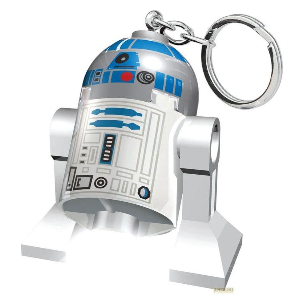 Euromic, Schlüsselanhänger, Keychain W/Led Star Wars - R2-D2 (4005036-Lgl-KE21), Mehrfarbig