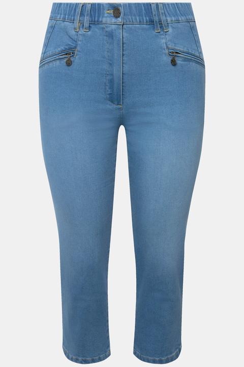 Actual product image Ulla Popken Cropped Stretch-Blend MONY Jeans (52)