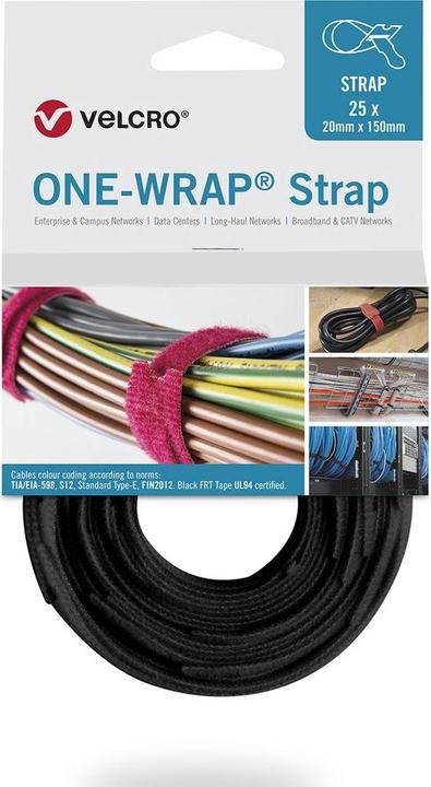 Actual product image Velcro brand Professional brand cable tie (Velcro cable ties, 230 mm, 25 pcs.)