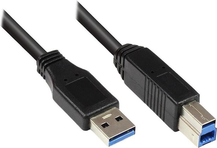 Actual product image Exsys GmbH USB 3.0 cable A plug (1.80 m, USB 3.2 Gen 1)