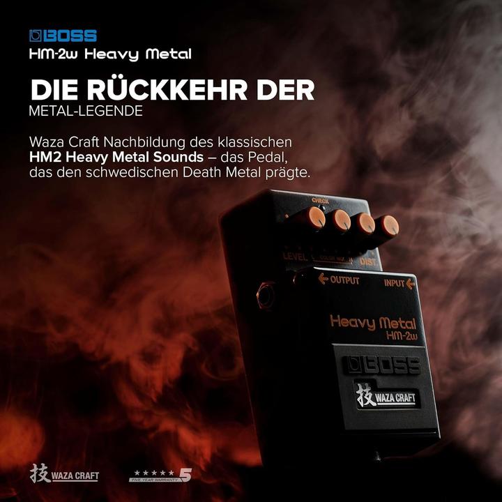 Produktbild BOSS (Electronics) HM-2W Heavy Metal Pedal (E-Gitarre)
