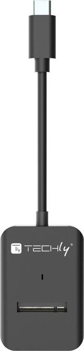 Actual product image Techly USB-C to NVMe/SATA SSD adapter (M.2 2280)