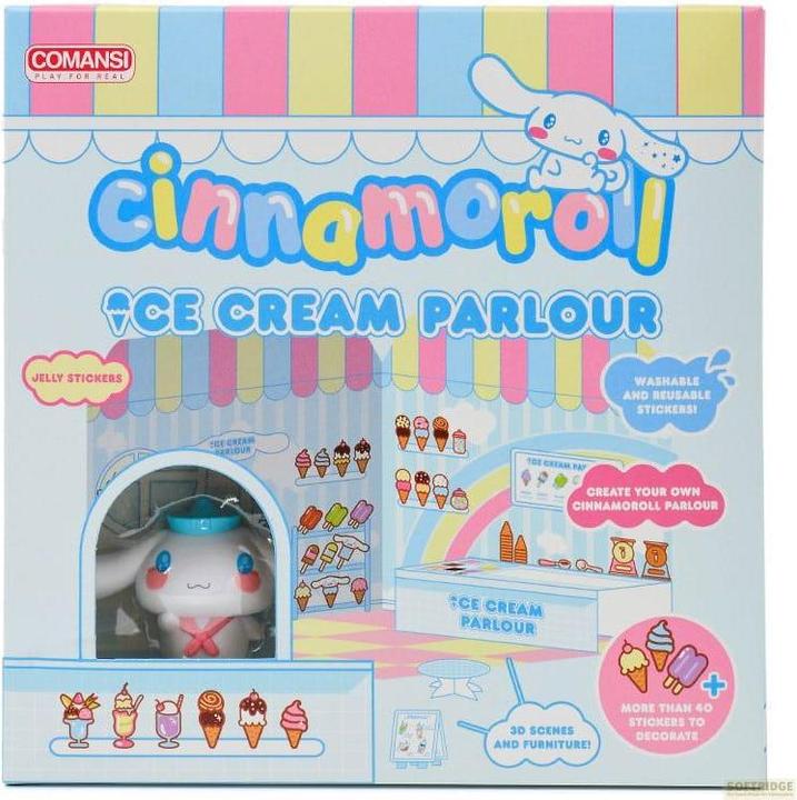 Produktbild NoName Hello Kitty and Friends Minifigur Sticker House Cinnamoroll Ice Cream Parlour