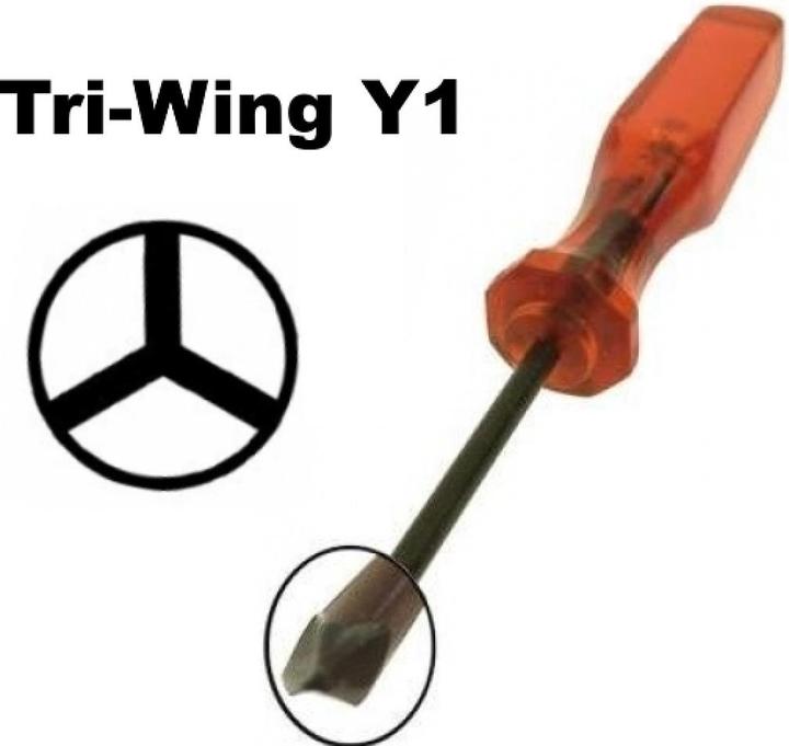 Actual product image Columbus McKinnon Tri Wing Y1 Screwdriver