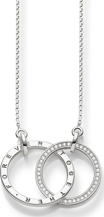 Produktbild Thomas Sabo Collier Together Forever (Silber, 55 - 60 cm)