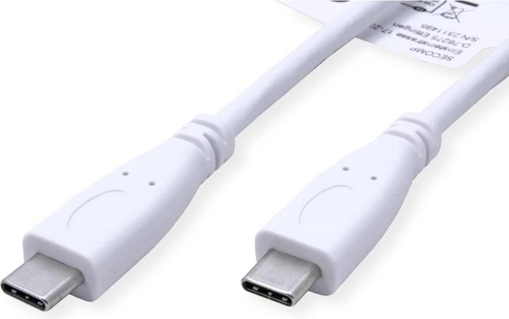 Actual product image Value USB 3.2 Gen 2 cable, C-C, ST/ST (0.50 m, USB 3.2 Gen 2, 100 W)