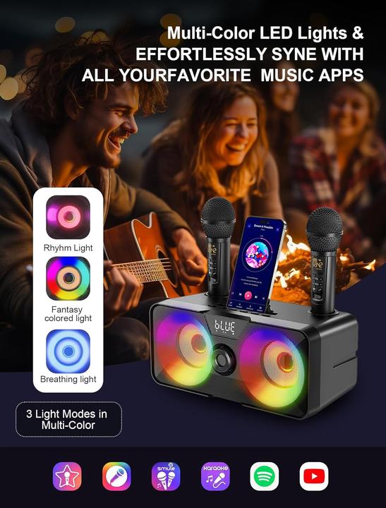 Produktbild Sinwe Karaoke-Maschine K317 (2x 15 W)