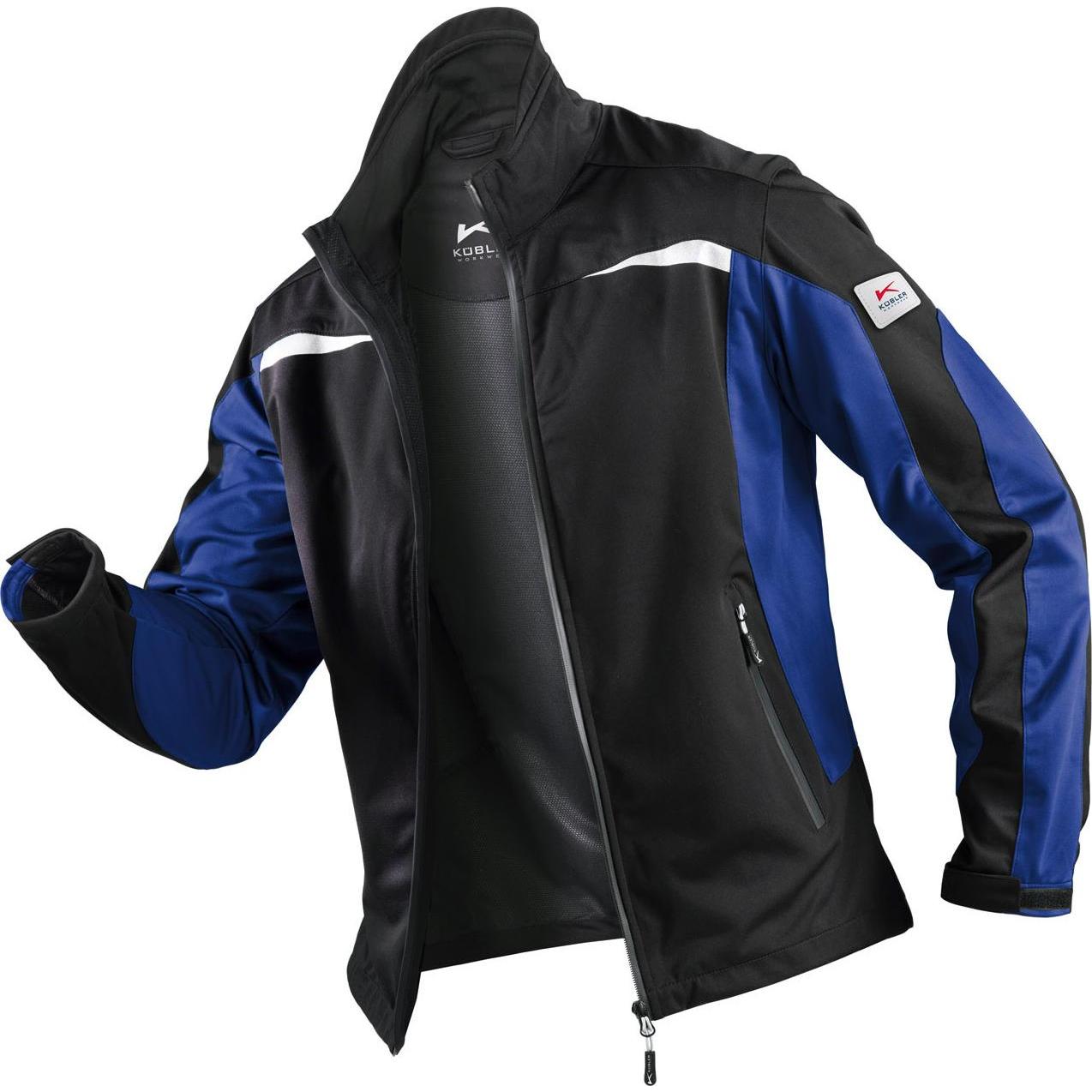 Kübler, Arbeitsjacke, unisex Arbeitsjacke 1141 schwarz, blau Grösse XS (XS)