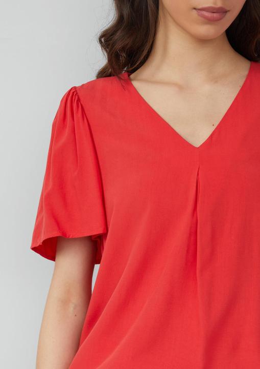 Immagine prodotto S.Oliver Bluse Feminine Kurzarmbluse aus Viskose (44)