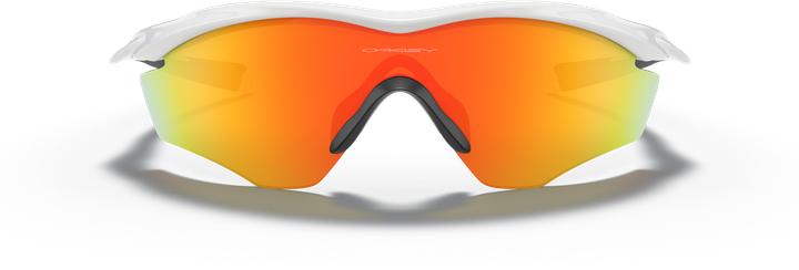 Actual product image Oakley M2 Frame XL (Polished white, Fire iridium)