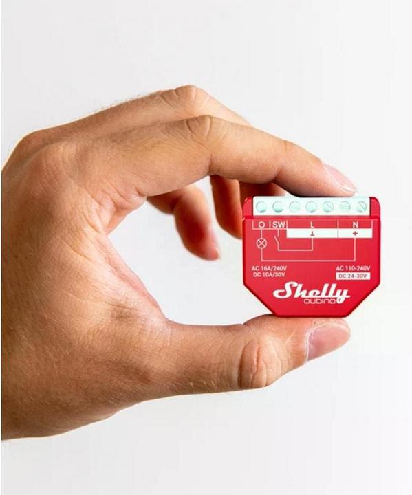 Actual product image Shelly Qubino Wave 1PM (Switch actuator)