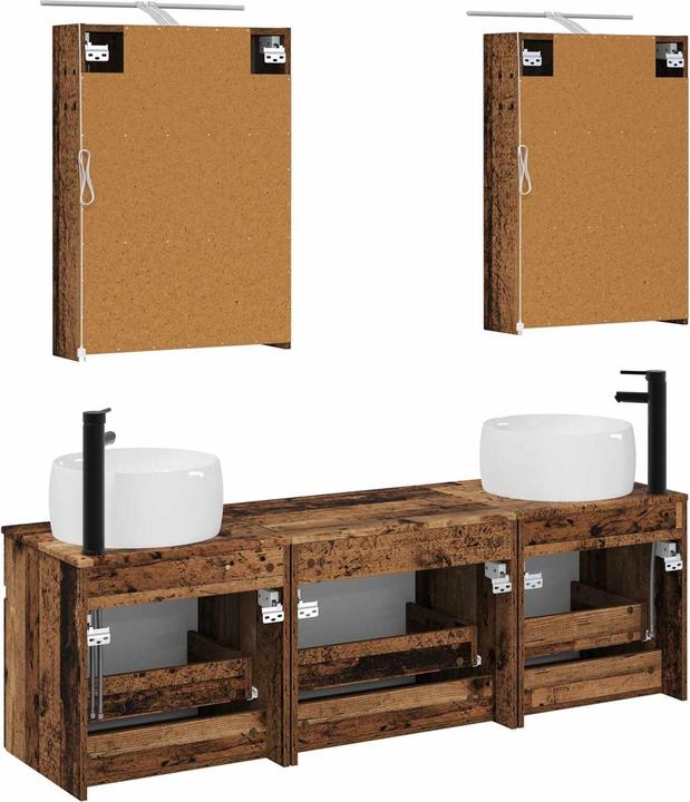 Produktbild vidaXL Badezimmerschrank-Set