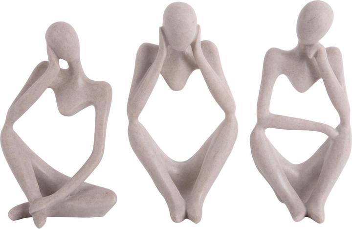 Actual product image present time polyresin statue wondering