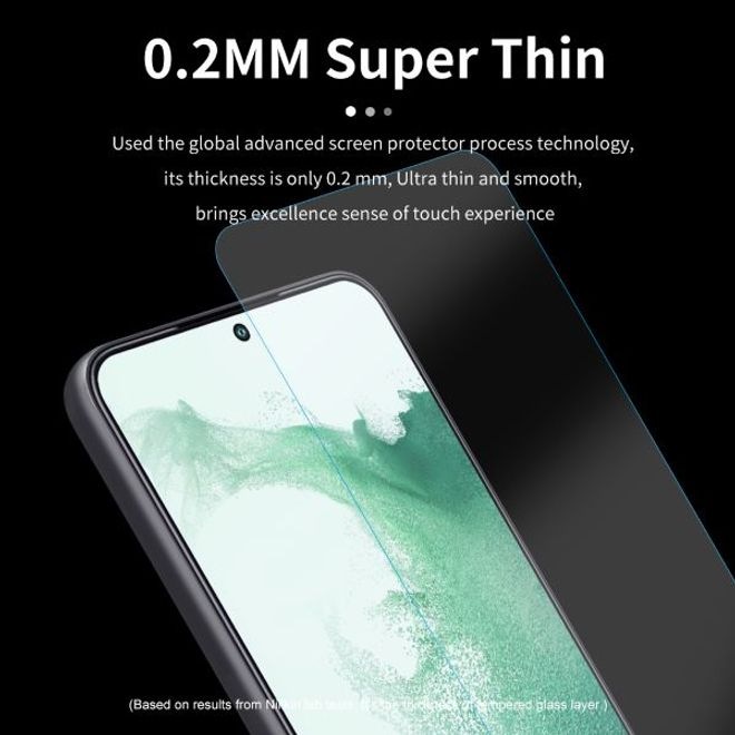 Actual product image Nillkin H+ PRO protective glass (1 Piece, Samsung Galaxy S22+)