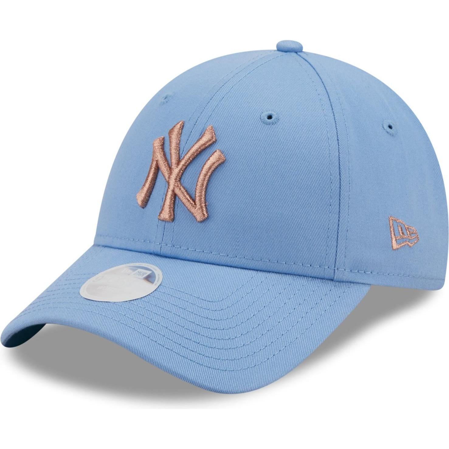 New Era, Damen, Cap, 9Forty Metallic New York Yankees, Blau, (One Size)