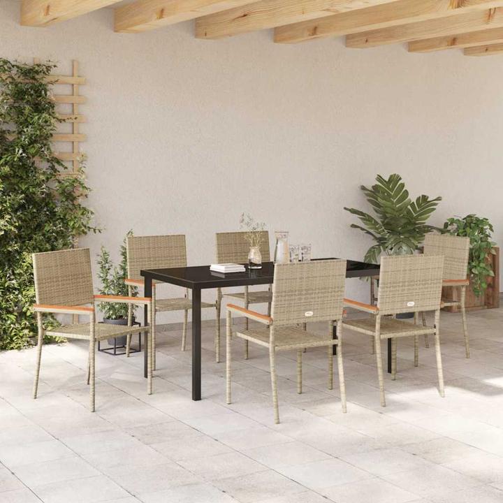 Produktbild vidaXL Garten Essgruppe (160 x 80 x 73 cm)