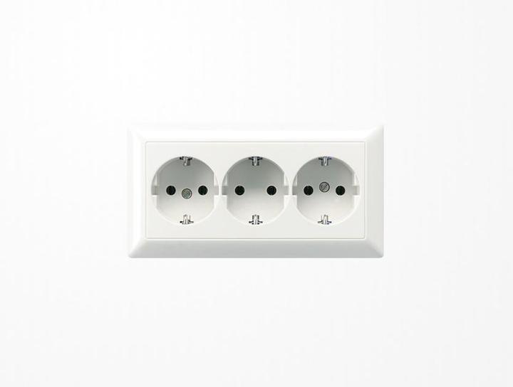 Actual product image JUNG AS 523 WW Socket CEE 7/3 White