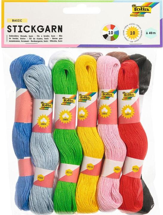 Actual product image Folia Embroidery thread (40 m)