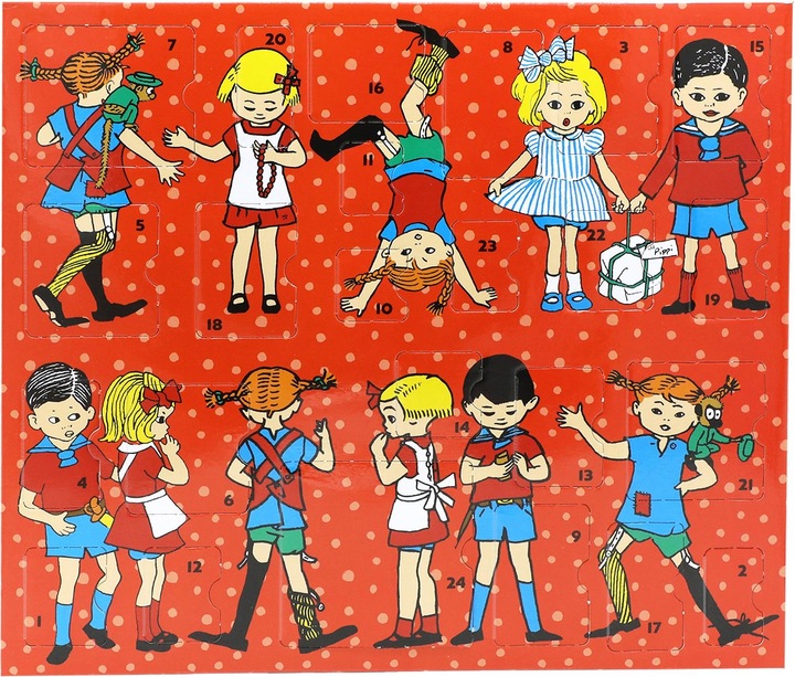 Produktbild Pippi Langstrumpf - Weihnachtskalender 2022