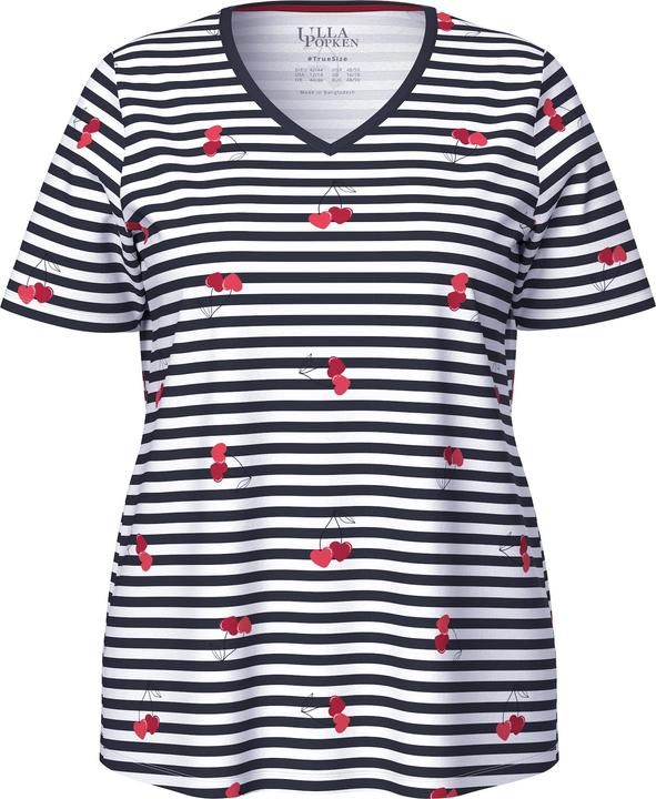 Produktbild Ulla Popken Pyjamashirt, Herzen, Halbarm (58)
