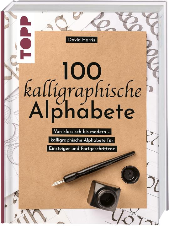 Immagine prodotto 100 kalligraphische Alphabete (Tedesco, David Harris, 2023)
