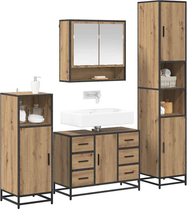 Produktbild vidaXL Moderne Badezimmermöbel