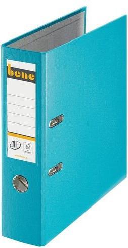 Image du produit Bene Classeur DIN A4 80 mm PP turquoise (A4, 80 mm, 1 pcs)
